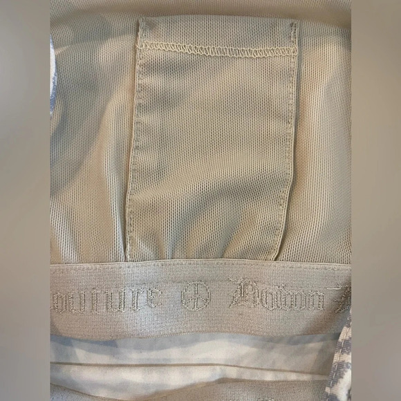 JUICY COUTURE Grey Leopard Print Athletic Tank Top Medium - Picture 10 of 10